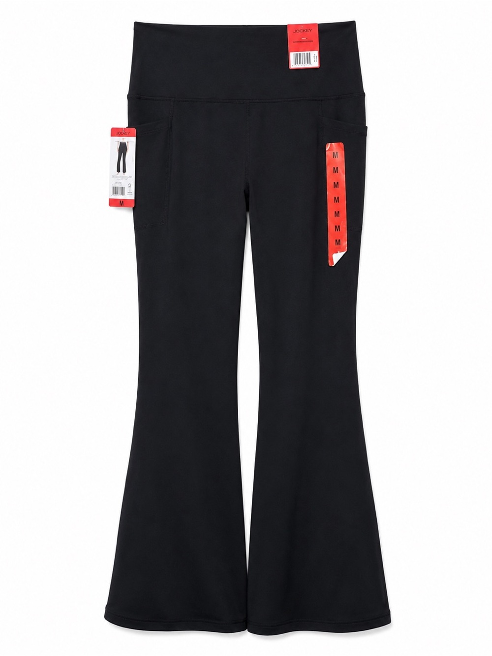 Jockey Studio Flare Pants Neo Navy M High Rise Yoga NWT 31”